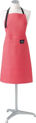 Image de Tablier avec poche Aime la cuisine rouge