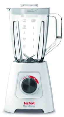 Produktbild von Tefal BL420840/BL420140/BL420131/BL420838 Blendforce 2 Standmixer, Kunststoffgehäuse, 600 Watt, 1,25 l Behälter, 3 Geschwindigkeiten