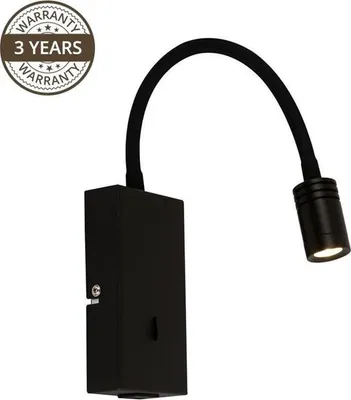 Produktbild von Wandleuchte Marso 18373-Bk 3W Led