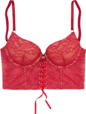 Produktbild von JETTE Push-up-BH rot Größe 85 Cup D