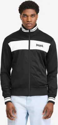 Produktbild von Herren Trainingsjacke normale Passform MEOLS Black/White L Lonsdale