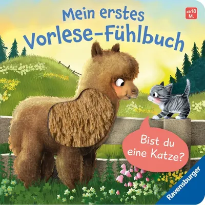 Produktbild von Mein erstes Vorlese-Fühlbuch - Bist du eine Katze?