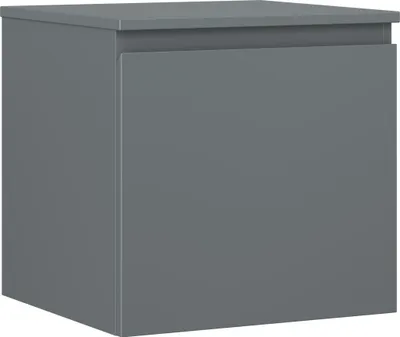 Immagine prodotto di Mexen Orio mobiletto da bagno sotto lavello 50 cm con piano, 1 cassetto, grafite opaco - 91A10-05047-1-BFC66
