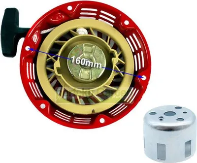 Produktbild von Seilzugstarter+Starterglocke für Honda Motor 5,5-6,5PS GP160 GP200 28400-ZDK-003
