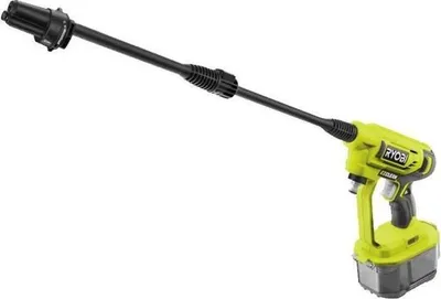 Zdjęcie produktu dla Myjka ciśnieniowa RYOBI 18 V na akumulator, 22 bary, 182 l, dysza 3 w 1, akumulator 2,5 Ah, ładowarka 1,5 A, RY18PW22A-125