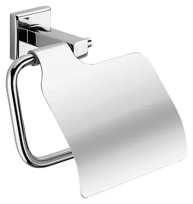 Produktbild von Gedy COLORADO Toilettenpapierhalter mit Deckel, Chrom
