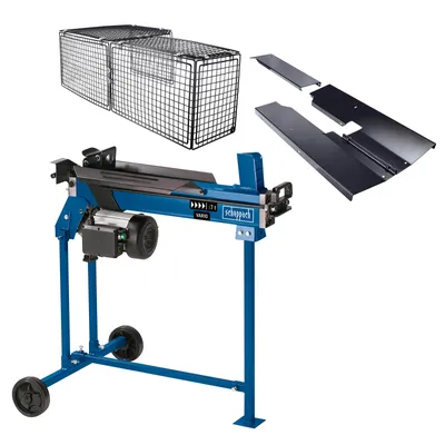Produktbild von Scheppach liegend Holzspalter HL760LS Brennholzspalter | elektrisch 230V | 2200W | Spaltkraft 7 Tonnen | Spaltlänge 520mm | inkl. Untergestell