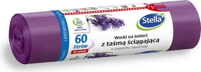 Produktbild von Worki Na Smieci Superszczelne  Ldpe 60L 10Szt Z Tasma