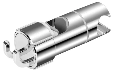 Obrázok produktu pre TRANKIELO® - Nastaviteľný držiak sprchy, otočný o 360° - Posuvná tyč s háčikom - ABS plast, priemer 18-25 mm