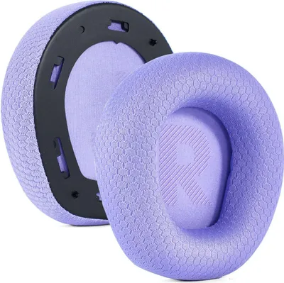 Produktbild von INF 2 Stück Lila Netz Ohrpolster für JBL Quantum 100 - Ersatz Ohrkissen