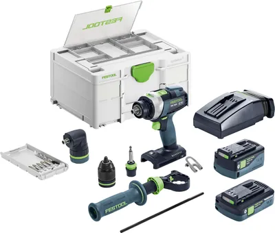 Produktbild von Festool Akku-Schlagbohrschrauber TPC 18/4 5,0/4,0 I-Set QUADRIVE | 577621
