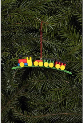 Produktbild von Christbaumschmuck Minieisenbahn (10,5x2,1cm) von Christian Ulbricht