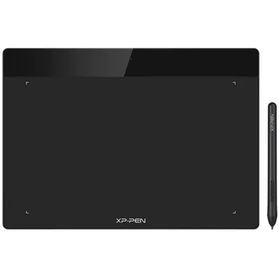 Produktbild von XPPen Deco Fun L 10x6 Zoll Grafiktablett Pen Tablett mit 8192 Druckstufen 60° Tilt drawing tablet OSU Spiel kompatibel mit Android Chromebook ,Schwarz