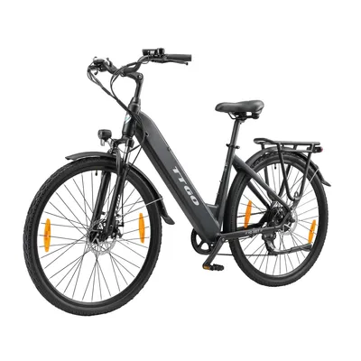 Obrázek produktu pro Elektrické Kolo TTGO HZ-28ST - Motor 250W Baterie 36V20AH 28 Palcové Pneumatiky Mechanická Kotoučová Brzda - Černá