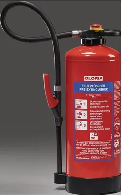 Produktbild von GLORIA Wasserfeuerlöscher WKL 6 PRO 6l Aufladegerät Brandkl.21 A m.Wandh - 8038410000