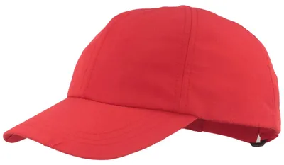 Balke 6-teilige Baseball Cap mit UV-Schutz 40+ und Klettverschluss in rot
