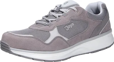 Produktbild von Joya Sneaker Tony III Grey, Velourleder mit atmungsaktivem Mesh, Active-Sohle, Fußbett zum Wechseln 47