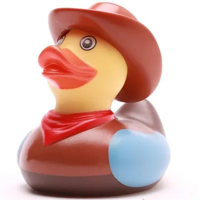Produktbild von Badeente Cowboy Vinyl 10 cm