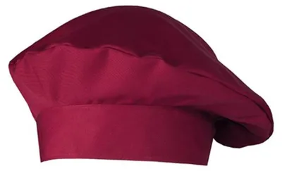 Image de CG Workwear - Toque de cuisinier « Fano Classic » LT1403 (taille unique) (cerise)