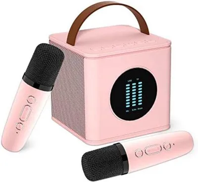 Produktbild von Kinder Karaoke Mikrofon Bluetooth rosa