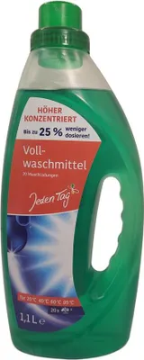 Produktbild von JedenTag Vollwaschmittel Flüssig 20 Waschladungen 1,1l Flasche