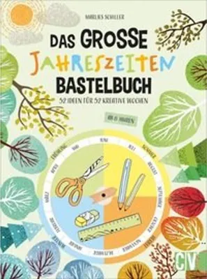 Produktbild von Das große Jahreszeiten-Bastelbuch