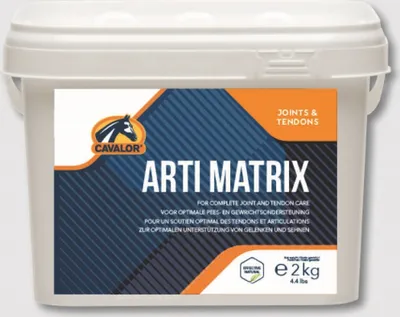 Produktbild von Cavalor Arti Matrix Pferdefutterergänzung für Knochen, Gelenke und Sehnen 5 kg
