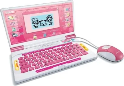 Immagine prodotto di Computer didattico bilingue VTech Genius XL, rosa, 164 attività, 6-11 anni