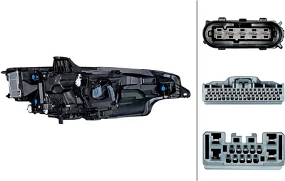 Produktbild von HELLA Scheinwerfer Links für VOLVO V60 II (225, 227) 1EX 013 508-911