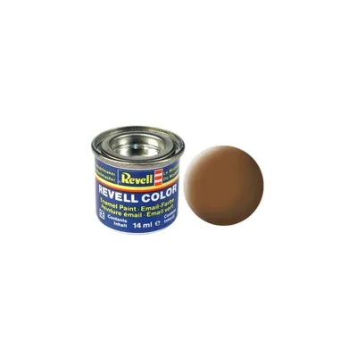 Image de Peinture-émail Revell n° 82 - couleur terre foncée, mate