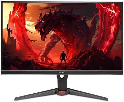 Produktbild von Acer XV272UX 27 Zoll PC Gaming Monitor - WQHD 1440p IPS Bildschirm 200Hz 1ms FreeSync HDR400 Höhenverstellbar Pivot PC Gaming Bildschirm Schwarz