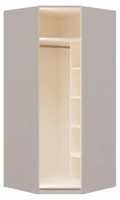Produktbild von Eckschrank Beige Modern Design Kleiderschrank Garderobe