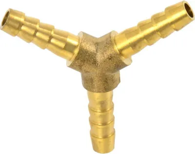 Produktbild von Schlauchverbinder mit Stecknippel Druckluft Y-Stück 6mm