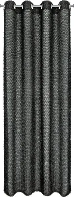 Immagine prodotto di EUROFIRANY | Tenda - 135 x 250 cm - tende nere - con balze