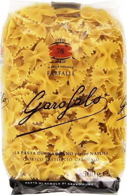 Produktbild von 10x Pasta Garofalo 100% Italienisch Farfalle n 78 Nudeln 500g pasta di gragnano