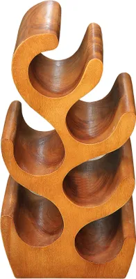 Produktbild von SIT Möbel Weinregal | für 6 Flaschen | Suarholz natur | B 28 x T 19 x H 50 cm | 07997-08 | Serie ROMANTEAKA