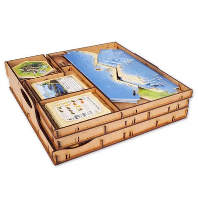 Produktbild von Insert: Catan + Traders & Barbarians + 5-6 Players Expansions