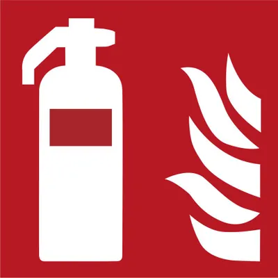 Produktbild von Metafranc Hinweisschild Feuerlöscher 150 x 150 mm nachtleuchtend