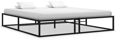 Produktbild von Metallisches Bettgestell - Bettrahmen - Metallbettgestell - Stahluntergestell - Schlafzimmergestell - Modernes Design