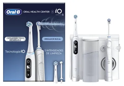 Zdjęcie produktu dla Oral-B Centrum Zdrowia Jamy Ustnej + iO Seria 6 biały