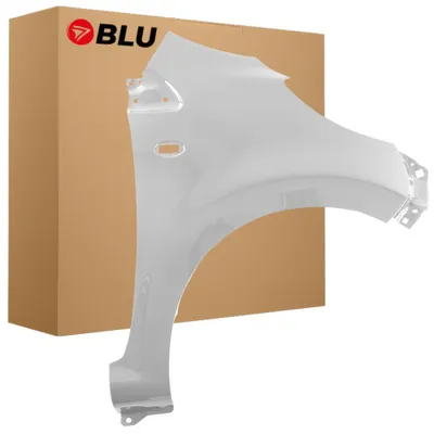 Obrázek produktu pro BLU Blatník náhrada pro Citroen C1 KTB Pravý Stříbrný GrauGallium | 2005-2014 | Přední | Lakovaný | Připravený k montáži | Pozink, Obrázek vytvořený pomocí AI