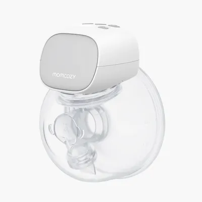 Obrázek produktu pro Momcozy S9 Pro Elektrická odsávačka mléka 180 ml jednoduchá, bezdrátová, šedá