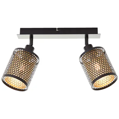 Produktbild von Spotbalken, 21 x 30 x 18 cm, 2 x E14, max. 28 W, schwenkbar, Metall