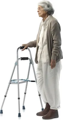 Immagine prodotto di SKYSHALO Deambulatore compatto Hemi, deambulatore monobraccio regolabile per anziani, 6 impostazioni di altezza, struttura leggera in alluminio | supporto alla mobilità per disabili, supporta fino a 350 libbre