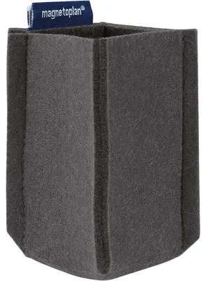 Produktbild von magnetoplan 1227601 magnetoplan Stifteköcher magnetoTray, small, grau