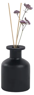 Diffusorflasche für Aromatherapie, schwarz, 5 x 5 x 5 cm, 1 Stück