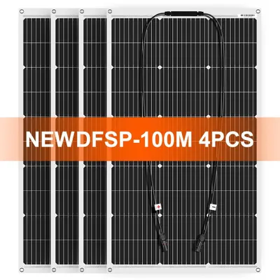 Image de Panneau solaire, portable, flexible, 400W