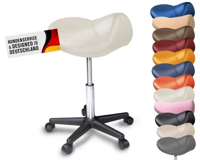 Obrázek produktu pro Ergonomická otočná stolička se sedlem a nastavitelnou výškou