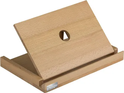 Produktbild von ArteLegno Buch-/Tabletständer aus Buchenholz AL46