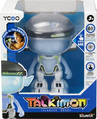 Obrázok produktu pre Silverlit Robot Talkimon, Robot, 3 rok / roky, Vstavaný displej, Podporuje zvukové efekty, 120 mm